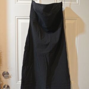 WOMENS 13/14 EXPRESS STRETCH BLACK STRAPLESS DRESS